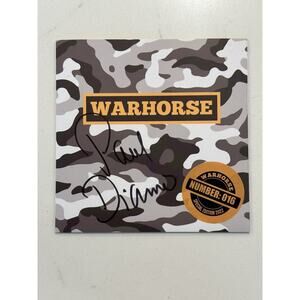 Paul Di'anno 2022 Special Numbered and Signed CD Warhorse (ex Iron Maiden) #16